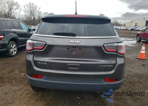 2018 Jeep Compass Limited из США, поврежденный, VIN 3C4NJDCB3JT281206